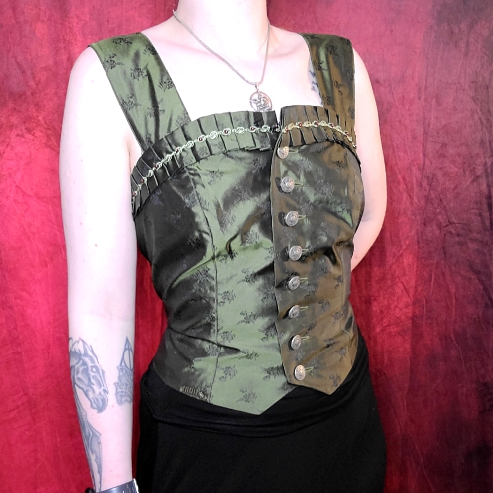 Pfister garden fairy corset top